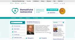 Desktop Screenshot of donem.cz